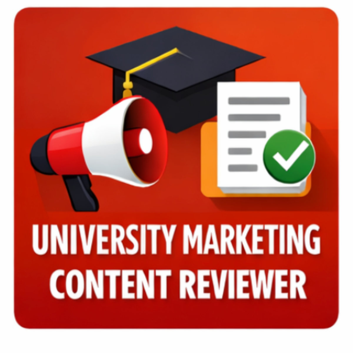 University Marketing Content Reviewer